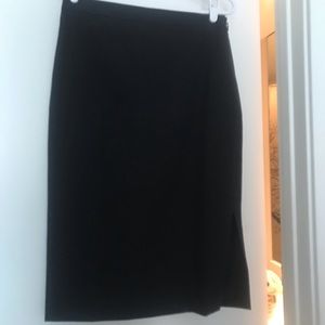 Black Banana Republic Pencil Skirt.